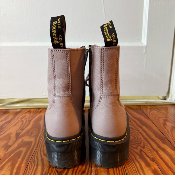 Dr. Martens Jadon lll Boots Vintage Taupe Pisa - Picture 4 of 5